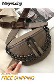 Weiyinxing Women's Waist Bag Brand Design Female Fanny Pack High Quality Chain Shoulder Crossbody Chest Bags 2023 Trend Belt Bag New Purses