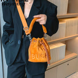 Weiyinxing YIDE 2023 New Bucket Shoulder Crossbody Bags Women Handbags and Purse 2023 New Lady's Messenger Bags High Quality Women Bag