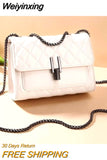 Weiyinxing Women's Handbags Trend 2023 Designer Luxury New Flap Female Square Messenger Shoulder Bag Ladies Handle Crossbody Bags for Women