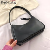 Weiyinxing Women's Shoulder Bag 2023 Trendy Candy colors Women's handbag Small Summer Baguete Bag For Women Shoulder Bags Female Hobos