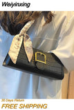 Weiyinxing High Quality Luxury Designer Shoulder Bags New Casual Classic Women Crossbody Fashion Simple Style PU Handbags Work Trendy