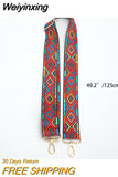 Weiyinxing Women Crossbody Bag Straps Fashion Handbag Wide Belt Shoulder Replacement Adjustable Strap Bag Part Accessories