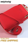 weiyinxing Fashion Small Crossbody Bags Women Mini Matte Leather Shoulder Messenger Bag Clutch Bolsas Ladies Phone Bag Purse Handbag