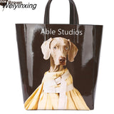 Weiyinxing Fashion Women Bags Designer Large Totes Women's Shoulder Bag Crossbody Bags For Women 2023 Composite Bag Dog Printing