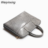 Weiyinxing Leather Women Bag Cowhide Large Capacity Female Laptop Handbags Travel Bag Black Big Shoulder Tote Bags Luxury Fashion 2023