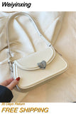 Weiyinxing Luxury Designer Cute Shoulder Bags New 2023 Summer Fashion Casual Small Crossbody Bags Simple Style For Women Purses