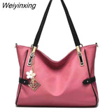 Weiyinxing new European and American style one-shoulder portable messenger handbag trendy atmospheric fashion bag