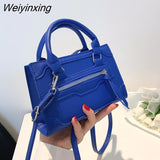 Weiyinxing Bag for Women New Fashion Casual Western Style Shoulder Handbag Simple Texture Messenger Small Square Bag