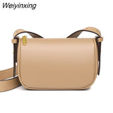 Weiyinxing Quality Natural Cowskin Female Shoulder Crossbody Tote Genuine Leather Bags For Women Casual Simple Small Women's Handbags