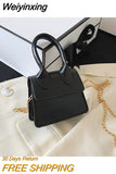 Weiyinxing Small Square bag 2023 Fashion New Quality PU Leather Women's Handbag Crocodile pattern Chain Shoulder Messenger Bags
