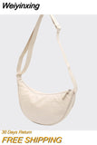 Weiyinxing Nylon Hobos Crossbody Bag for Women Designer Shoulder Bags Large Capacity Tote Lady Travel Shopper Bag Female Purses 2023