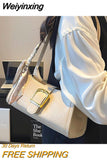 Weiyinxing High Quality Luxury Designer Shoulder Bags New Casual Classic Women Crossbody Fashion Simple Style PU Handbags Work Trendy