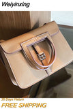 Weiyinxing Designer Tote Shouler Crossbody Bags for Women Handbags Purses 2023 New Vintage Ladies Messenger Bags