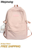 Weiyinxing Waterproof Nylon Women Bags School Backpack for Teenagers Girls Travel Backbag Mochilas Female Small Bookbag Kawaii Bag