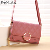 Weiyinxing Shoulder Bag Luxury PU Leather Simple Casual Large Capacity Women`s Bag Daily Supplies Fashion Female Crossbody Handbag