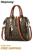 Weiyinxing Luxuny Designer Handbag for Women 2023 Crossbody Bags Soft PU Leather Shoulder Bags Women Fashion Design Purses Totes