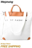 Weiyinxing Casual Solid Crossbody Bags For Women Messenger Handbags Retro Women Shoulder Bags Tote Travel Shopper