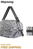 Weiyinxing Storage Organizer Bag Waterproof Shopping Tote Bag Large Capacity Eco Friendly Shopping Bag Save Space for Outdoor Travel