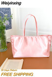 Weiyinxing Designer Handbags for Women 2023 Summer Girls Fashion Candy Color Large Capacity Travel with Zipper Commuter Shoulder Bags 911