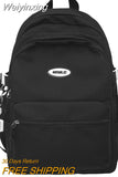 Weiyinxing Purple Travel Waterproof School Bag Women New Nylon Laptop Book Bag Trendy Fashion Cute Female Ladies College Backpack Cool