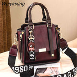 Weiyinxing Women's Bag 2023 Trend Handbags Designer Luxury Bags Boston Ladies Handbags Leather Shoulder Crossbody Bags Fashion Tote Bags