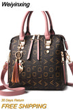 Weiyinxing Luxuny Designer Handbag for Women 2023 Crossbody Bags Soft PU Leather Shoulder Bags Women Fashion Design Purses Totes