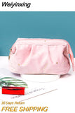 Weiyinxing New Fashionable Hot Stamping Starry Sky Toiletry Bag Women 2PCS In One Large-capacity Makeup Bag Cosmetic Organizer Bag