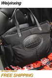 Weiyinxing New Winter Space Cotton Down Jacket Bag Fashion Women Handbags Designers Brand Women's Shoulder Messenger Bags High Quality