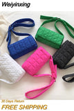 Weiyinxing Fashion Space Pad Cotton Women Shoulder Bags Winter Nylon Padded Quilted Shopper Bags Female Casual Crossbody Bags Handbags