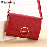 Weiyinxing Shoulder Bag Luxury PU Leather Simple Casual Large Capacity Women`s Bag Daily Supplies Fashion Female Crossbody Handbag