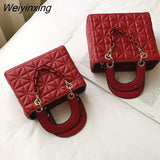 Weiyinxing Flap Crossbody Bag For Women 2023 Designer Women Shoulder Bag Handbag purse Women Messenger Bags Vintage Pu Ladies