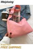 Weiyinxing Shoulder Bag Women's Fashion Simple Commuter Messenger Tote Bag Sense One Shoulder Portable Small Square Bag