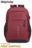 Weiyinxing Backpack Waterproof Male Ultra Lightweight Back Bag for Men Travel Backpacks Book Bag Men's Stylish Notebook Casual Backpack