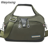 Weiyinxing Shoulder Women's Bag Waterproof Handbag Large Capacity Crossbody Bag Fashion lady Handle Bag Multifunction Purse 911