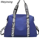 Weiyinxing fashion European and American versatile lightweight one-shoulder nylon large-capacity messenger portable travel bag