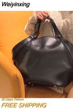 Weiyinxing Big Shell Women Shoulder Bags Designer Handbags Luxury Pu Leather Messenger Bag Large Capacity Tote Composite Purse 2023