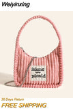 Weiyinxing Designer Handbags Mini Totes Bags Purses Fashion Girls Cute Letters Chain Shoulder Bags for Women 2023 Crossbody Bags