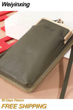 Weiyinxing Small Crossbody Bags Women Mini PU Leather Shoulder Messenger Bag For Girls Yellow Bolsas Ladies Phone Purse Zipper Flap