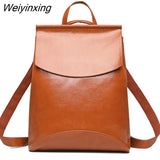 Weiyinxing New Fashion Women Backpack High Quality Youth Leather Backpacks for Teenage Girls Female School Shoulder Bag Bagpack mochila