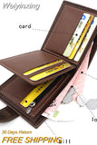 Weiyinxing Men's Wallet Made Of Leather Genuine Purse Short Hasp Portmoney Slim Port Money Billeteras Para Hombre Cuero Carteira Masculina