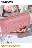 Weiyinxing Women's Wallet Female Purses Tassel Coin Purse Card Holder Wallets Female Pu Leather Clutch Money Bag Pu Leather Wallet2023