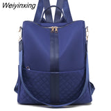 Weiyinxing Waterproof Oxford cloth Women Backpack Female High quality Schoolbag for Teenage girl Travel backpack large capacity Mochila