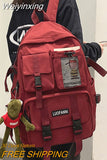 Weiyinxing Women Boy Nylon Backpack Travel Mesh Female Student College School Bag Men Girl Cool Laptop Backpack Male Fashion Book Bags Lady