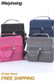 Weiyinxing Bag Reusable Insulated Thermal Bag Women Men Multifunctional 8L Cooler and Warm Keeping Lunch Box Leakproof Waterproof