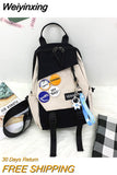 Weiyinxing Bag Female Cross Body Bag Sports Student Shoulder Bag Casual Male Cross Body Bag Japanese Small Backpack