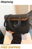 Weiyinxing Designer Tote Shouler Crossbody Bags for Women Handbags Purses 2023 New Vintage Ladies Messenger Bags