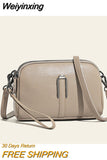 Weiyinxing Leather Bag Luxury Women's Handbags Bag for Woman 2023 Female Clutch Phone Bags Shoulder Bag Crossbody Messenger Pack