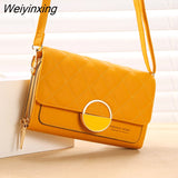 Weiyinxing Shoulder Bag Luxury PU Leather Simple Casual Large Capacity Women`s Bag Daily Supplies Fashion Female Crossbody Handbag