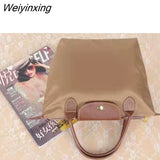 Weiyinxing capacity ladies shoulder bag Oxford cloth waterproof portable nylon shoulder bag Mommy bag