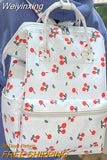 Weiyinxing Women Cute Printing Waterproof Laptop Book Bag Lady Fashion Female Travel Teen College Backpack Trendy Girl Kawaii Nylon Leisure